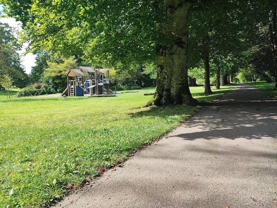 -Stadthaus Ida- Mit Grosser Dachterasse, Am Schlosspark, Luftkurort Kisslegg, Boxspringbetten, Kaffeevollautomat, Smarttv, Familienfreundlich, Grosszuegig, Zentral Eksteriør billede